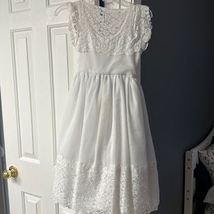 First communion dress size 6